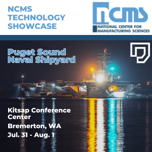 NCMS Puget Sound Naval Shipyard Technology Showcase in Bremerton, WA.